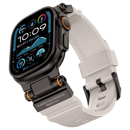 iBandGear Explorer Armor Band for Apple Watch - Black-Starlight
