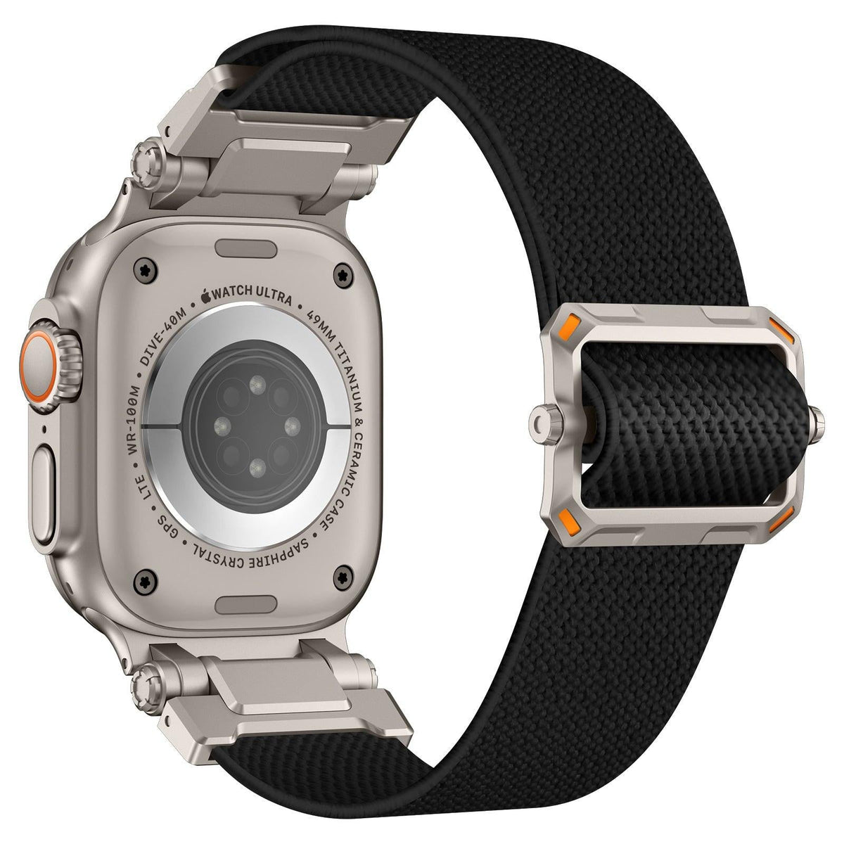 iBandGear Explorer Style Nylon Band with Metal Connectors for Apple Watch - detail 9