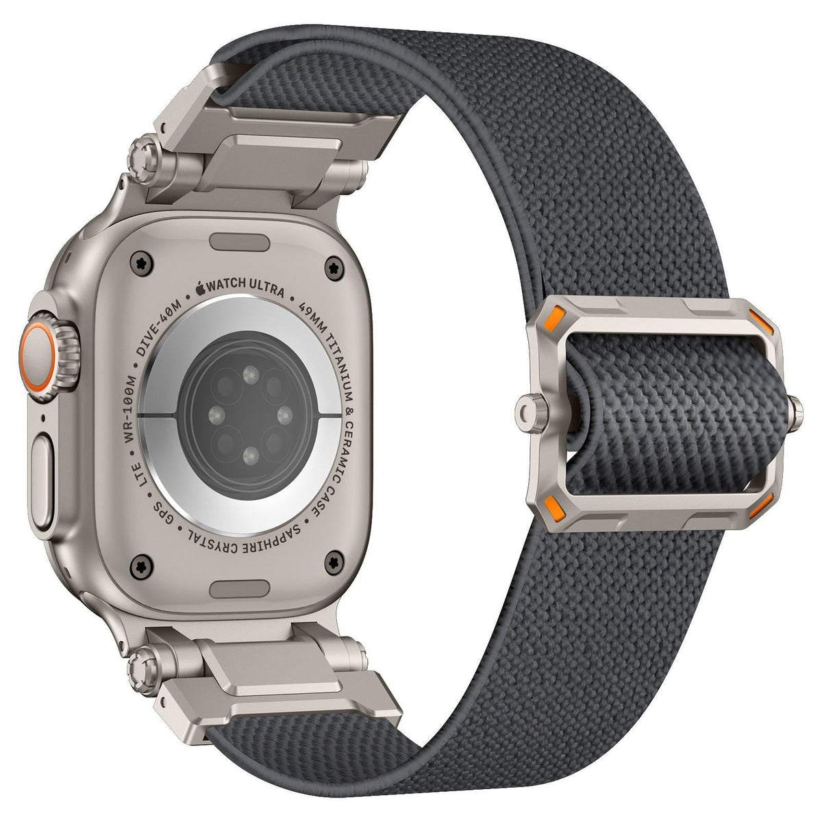 iBandGear Explorer Style Nylon Band with Metal Connectors for Apple Watch - detail 10