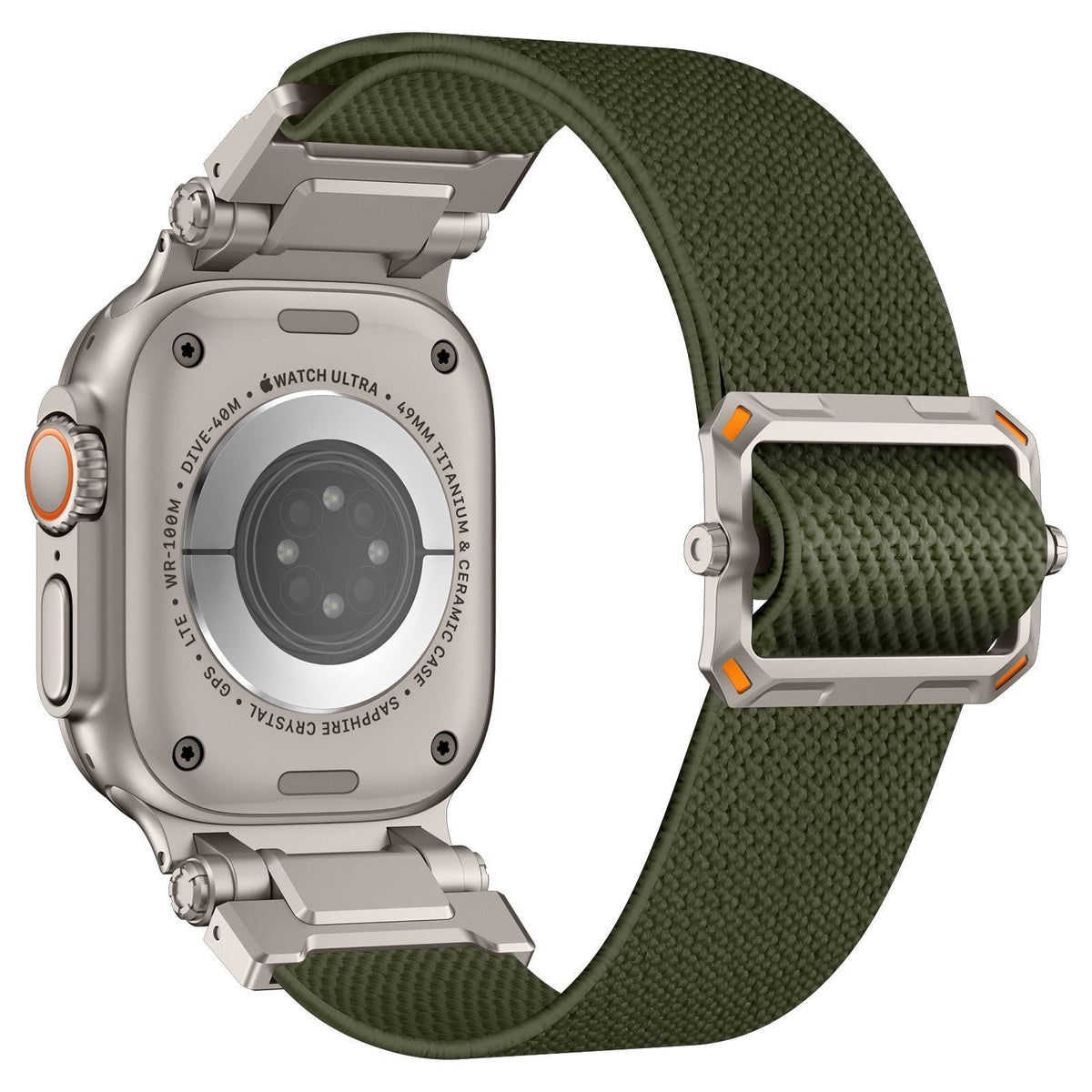 iBandGear Explorer Style Nylon Band with Metal Connectors for Apple Watch - detail 12