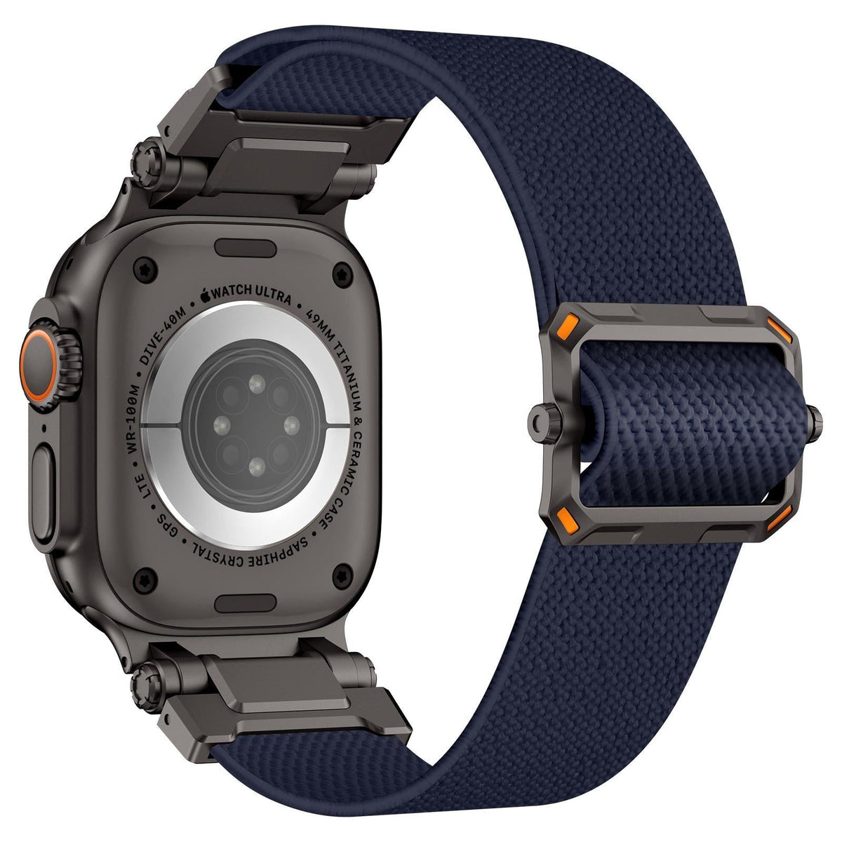 iBandGear Explorer Style Nylon Band with Metal Connectors for Apple Watch - detail 13