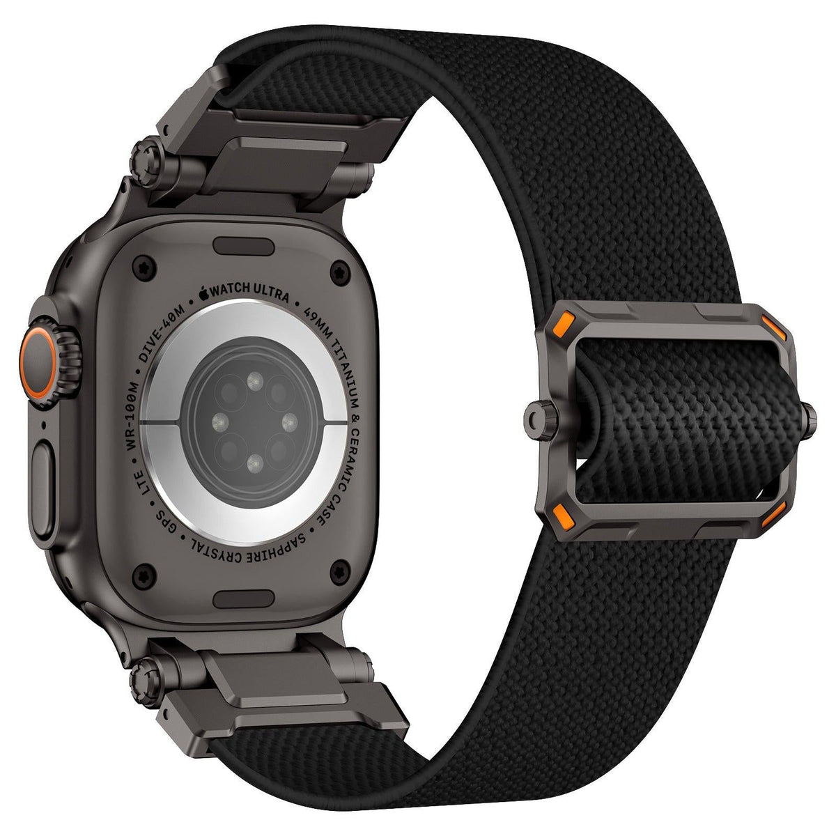 iBandGear Explorer Style Nylon Band with Metal Connectors for Apple Watch - detail 14