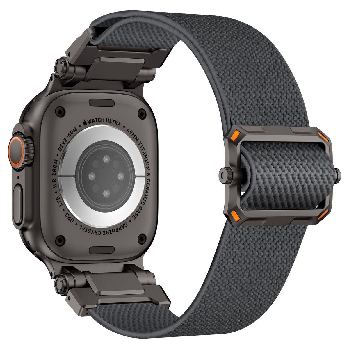 iBandGear Explorer Style Nylon Band with Metal Connectors for Apple Watch - detail 15