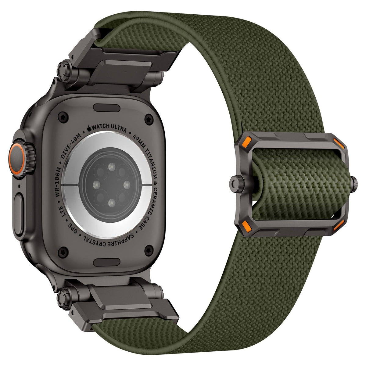 iBandGear Explorer Style Nylon Band with Metal Connectors for Apple Watch - detail 16