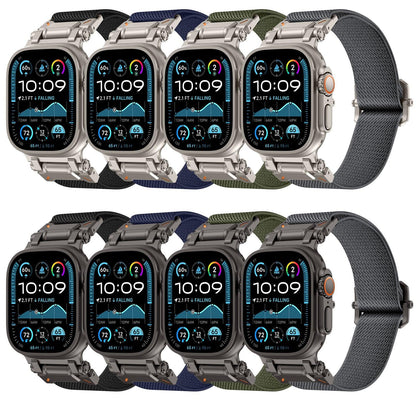 iBandGear Explorer Style Nylon Band with Metal Connectors for Apple Watch - detail 17