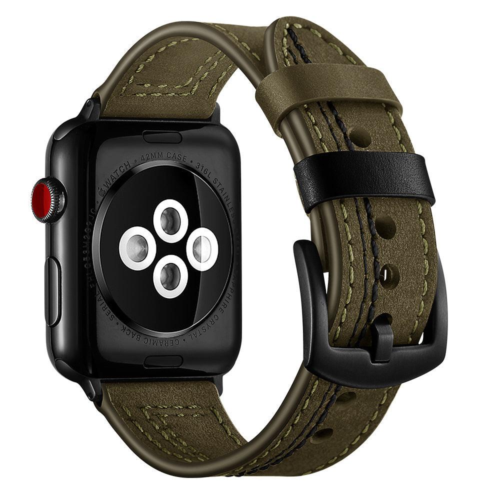 iBandGear Genuine Leather Contrast Stitch Band for Apple Watch - detail 8