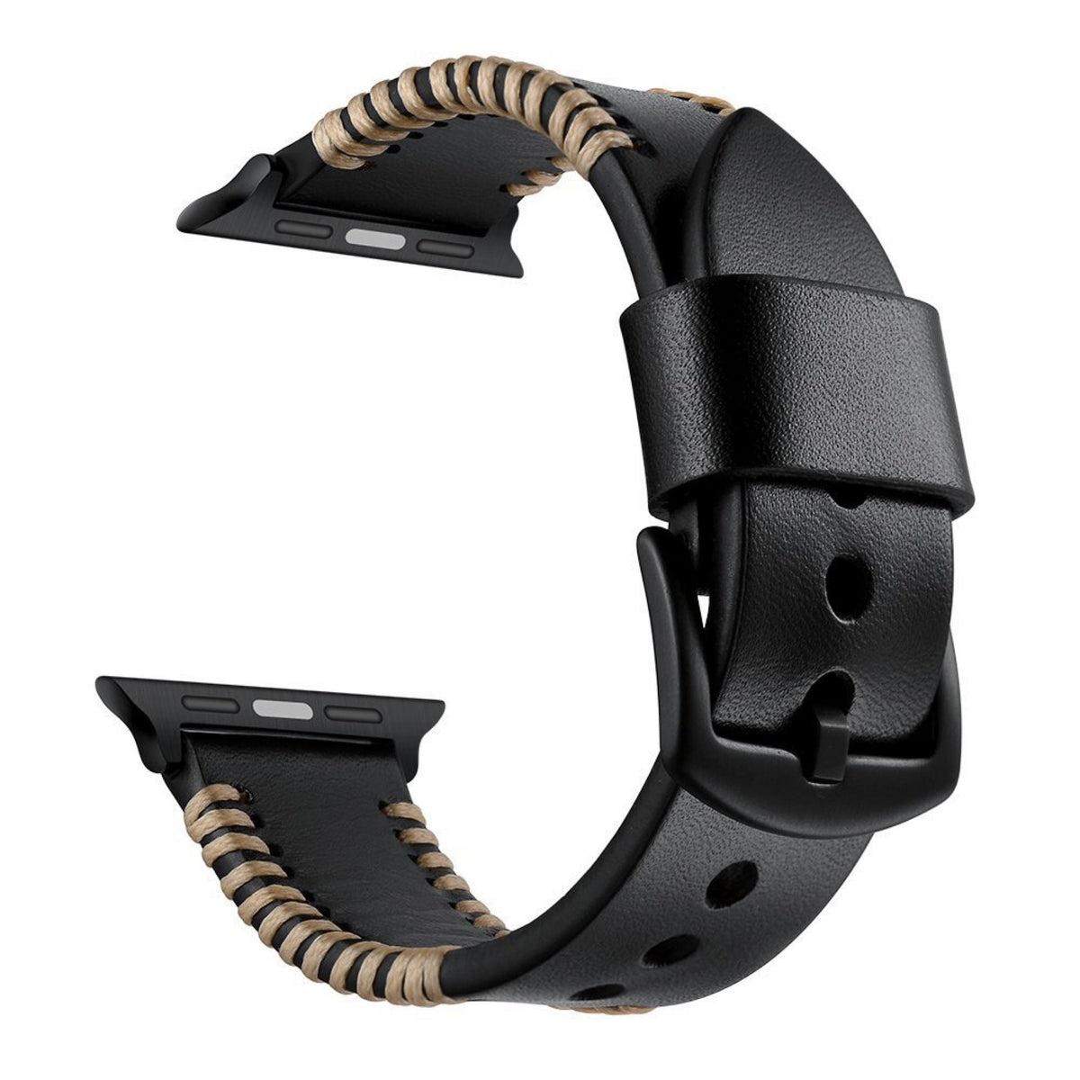 iBandGear Hand-Stitched Full-Grain Leather Band for Apple Watch - detail 4