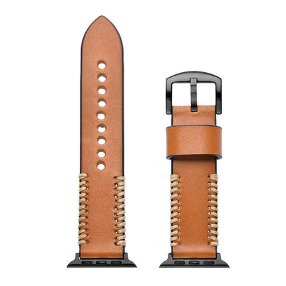 iBandGear Hand-Stitched Full-Grain Leather Band for Apple Watch - detail 5