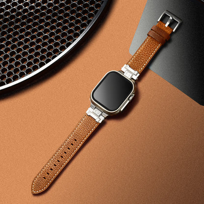iBandGear HeritageWax Vintage Leather Band for Apple Watch - Light Brown