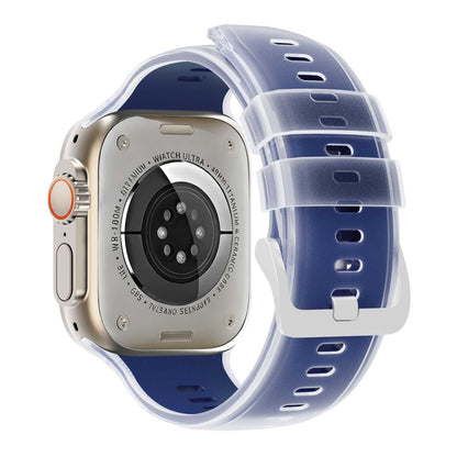 iBandGear Jelly Translucent Silicone Band for Apple Watch - Blue