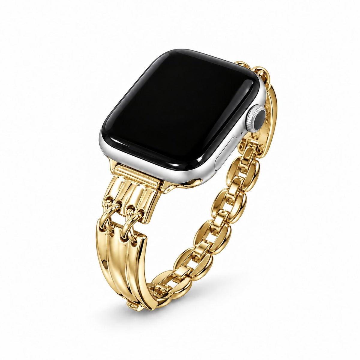 iBandGear Luna X-Link Jewelry Bracelet Band for Apple Watch - Gold