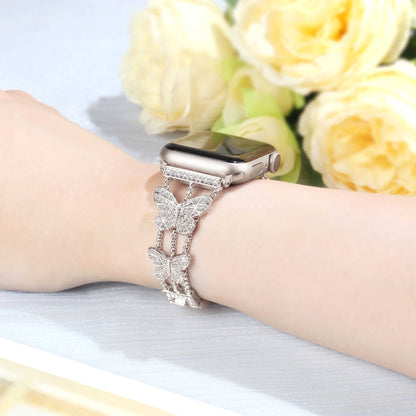 iBandGear Luxe Butterfly Crystal Bracelet Band for Apple Watch - detail 6