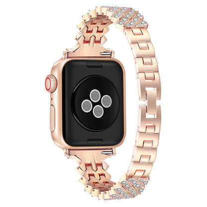 iBandGear Luxury Crystal Link Band for Apple Watch – Elegant Jewelry Bracelet Strap - detail 4