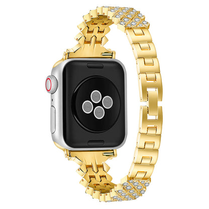 iBandGear Luxury Crystal Link Band for Apple Watch – Elegant Jewelry Bracelet Strap - detail 5