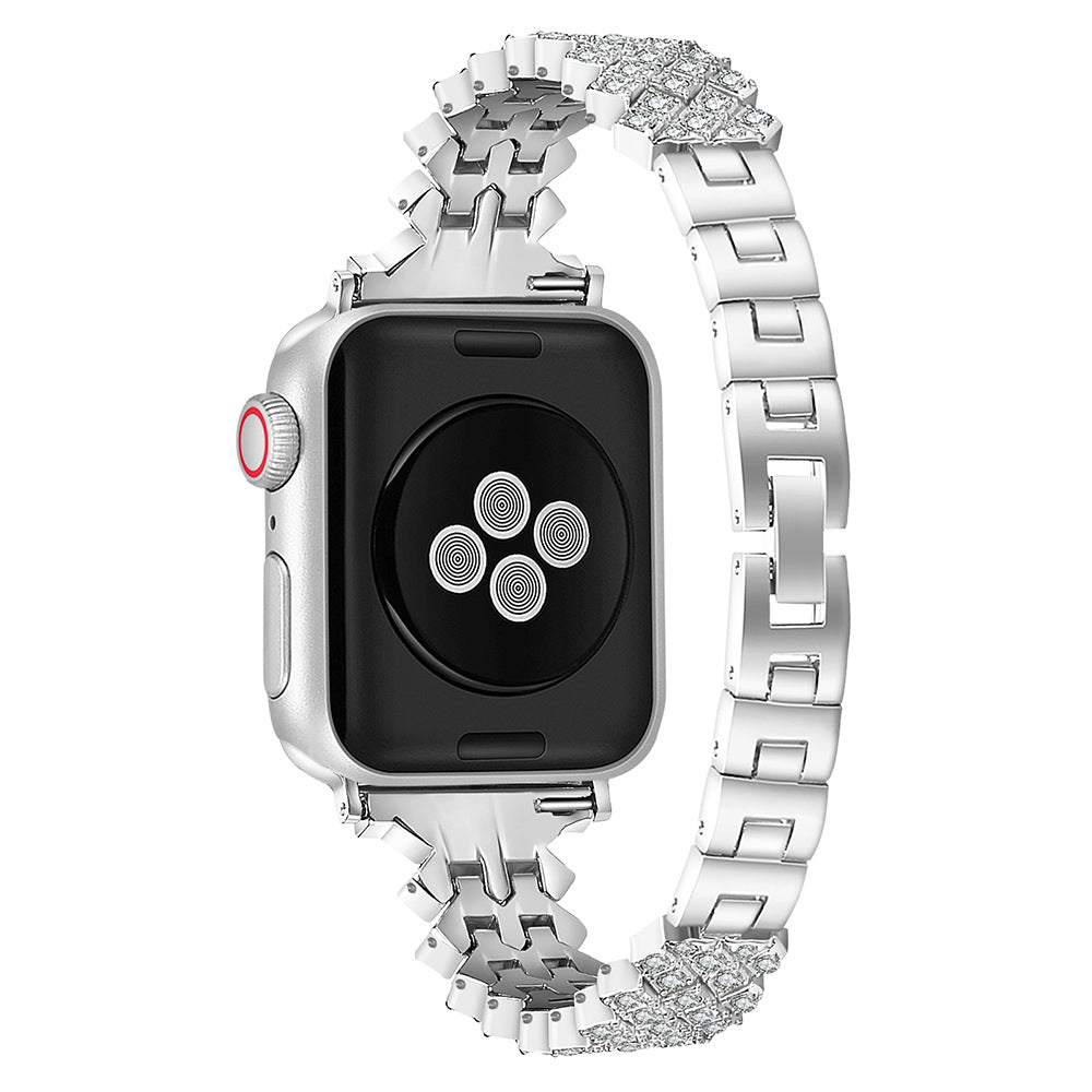 iBandGear Luxury Crystal Link Band for Apple Watch – Elegant Jewelry Bracelet Strap - detail 6