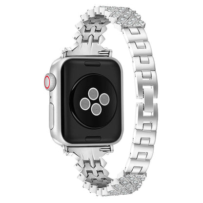 iBandGear Luxury Crystal Link Band for Apple Watch – Elegant Jewelry Bracelet Strap - detail 6