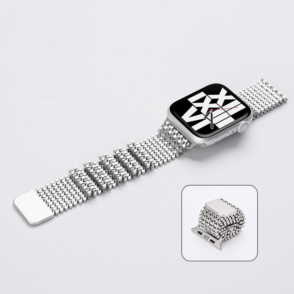 iBandGear Magnetic Chain-Link Stainless Steel Band for Apple Watch - detail 11
