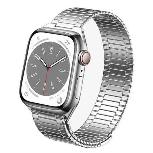 iBandGear Magnetic Steel Loop Band for Apple Watch - Silver
