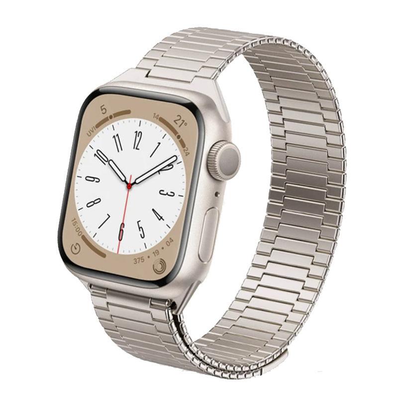 iBandGear Magnetic Steel Loop Band for Apple Watch - Starlight