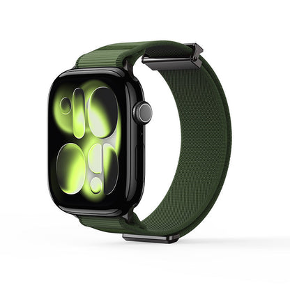 iBandGear Magnetic Woven Loop Band for Apple Watch - Green