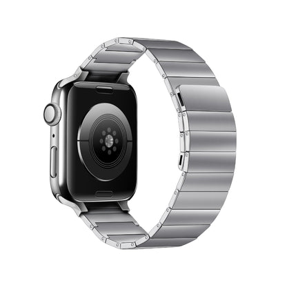 iBandGear Minimal Magnetic Stainless Steel Band for Apple Watch - Silver