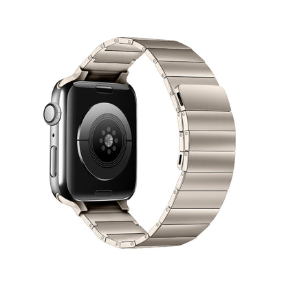 iBandGear Minimal Magnetic Stainless Steel Band for Apple Watch - Starlight