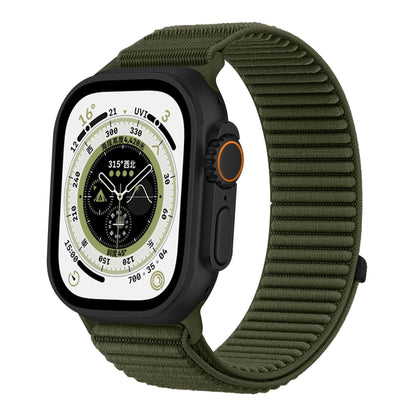 iBandGear Mountain Trail Woven Nylon Band for Apple Watch - Spruce Green