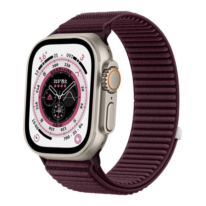 iBandGear Mountain Trail Woven Nylon Band for Apple Watch - Plum