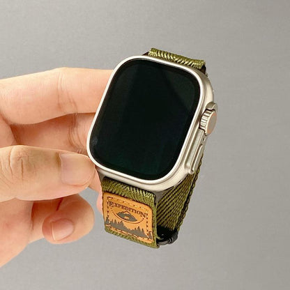 iBandGear Nylon Band for Apple Watch with Leather Patch - detail 6