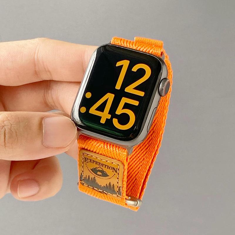 iBandGear Nylon Band for Apple Watch with Leather Patch - detail 9