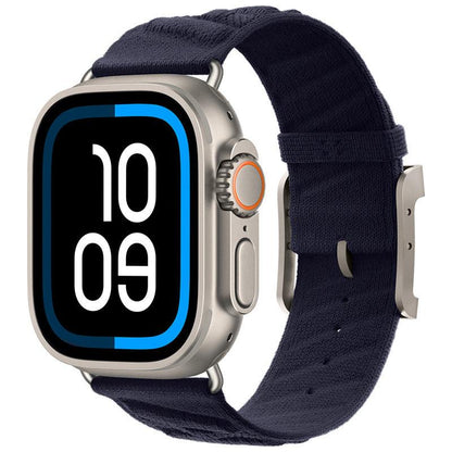 iBandGear Ocean Breeze Nylon Weave Band for Apple Watch - Midnight Blue
