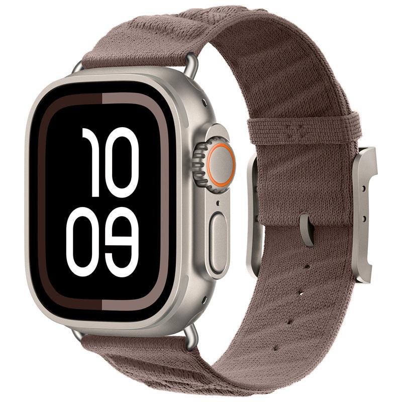 iBandGear Ocean Breeze Nylon Weave Band for Apple Watch - Brown