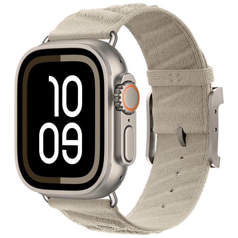iBandGear Ocean Breeze Nylon Weave Band for Apple Watch - Beige