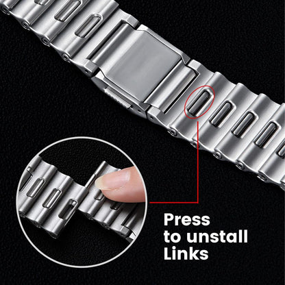 iBandGear Ocean-Wave Metal Magnetic Link Band for Apple Watch - detail 5