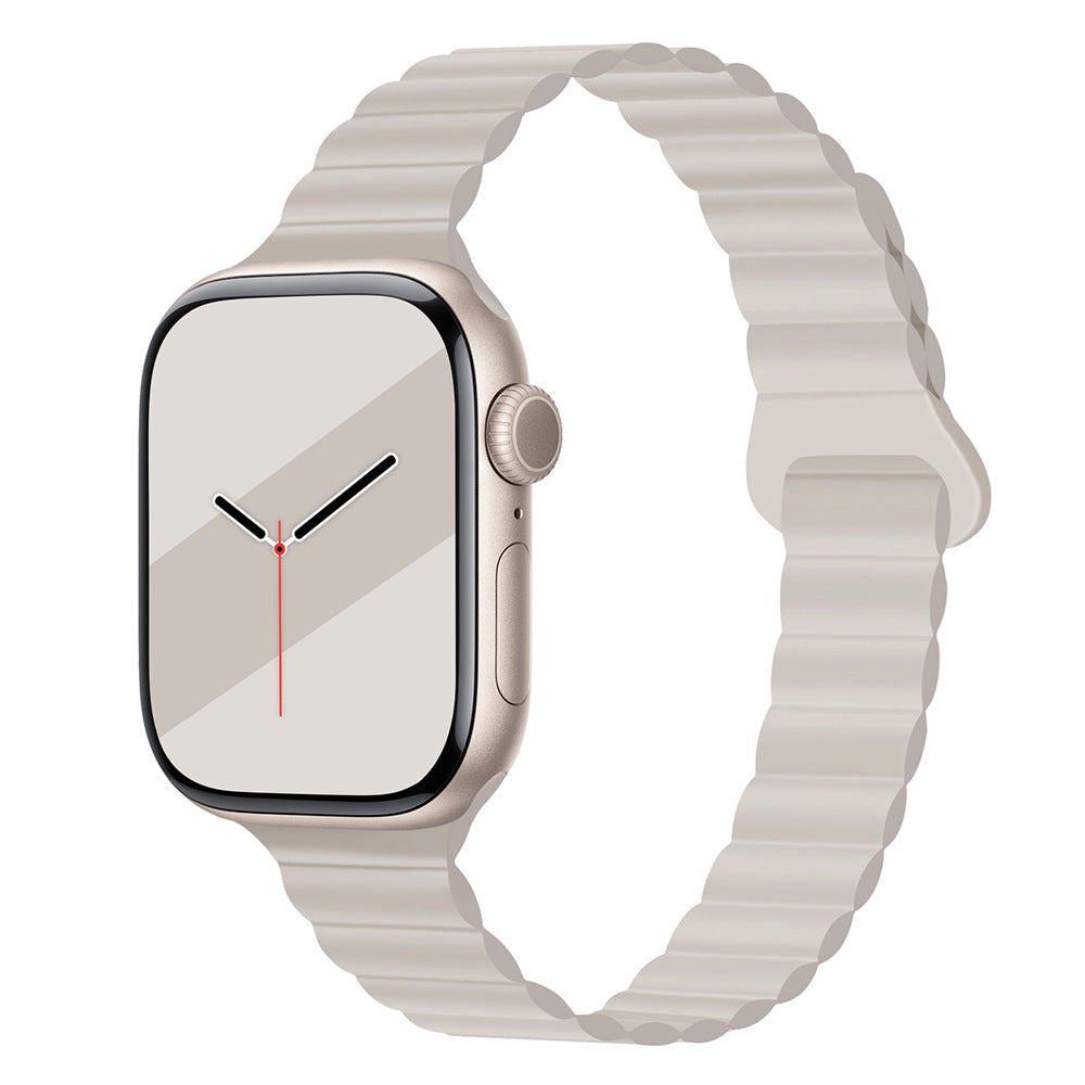 iBandGear Slim Magnetic Silicone Band for Apple Watch
