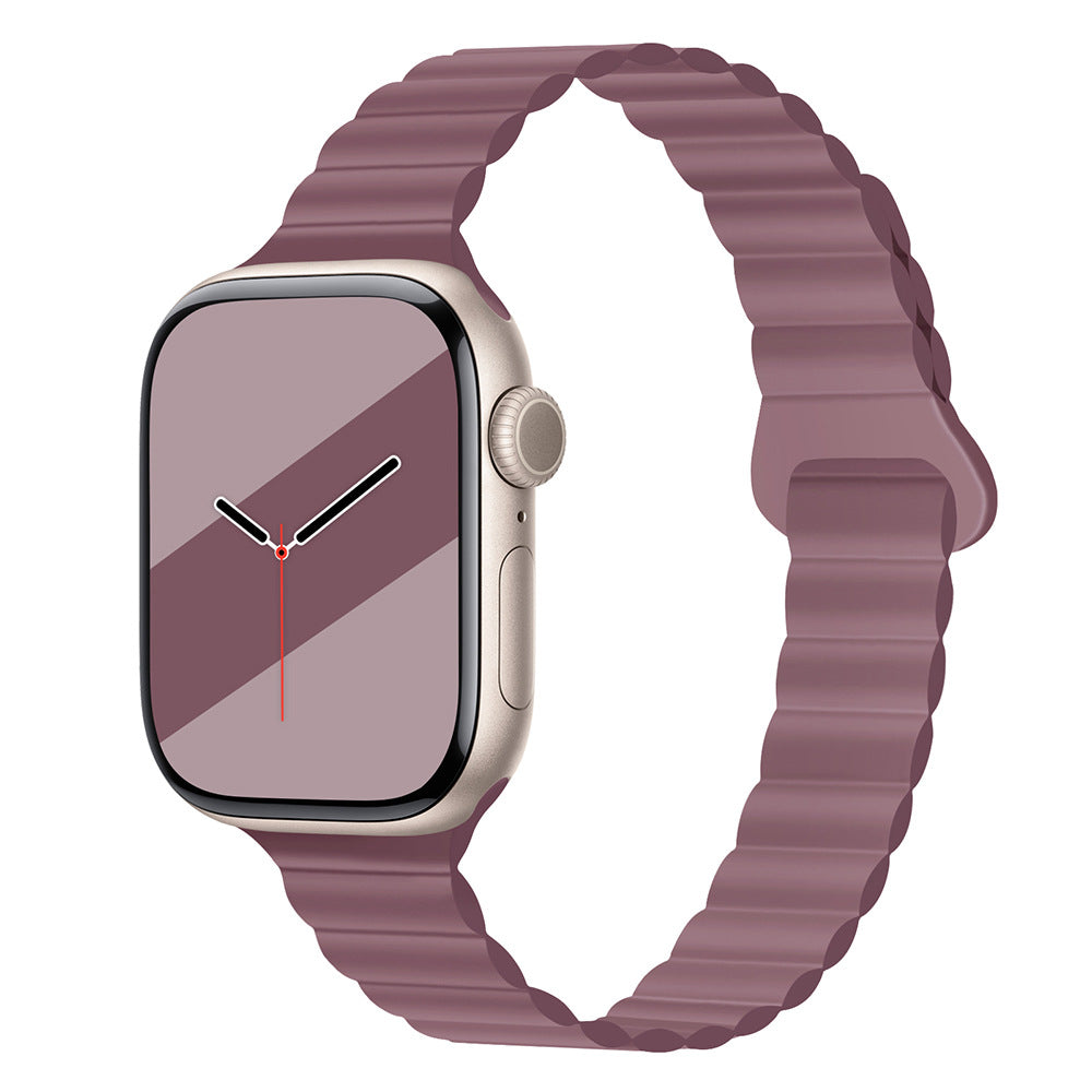 iBandGear Slim Magnetic Silicone Band for Apple Watch