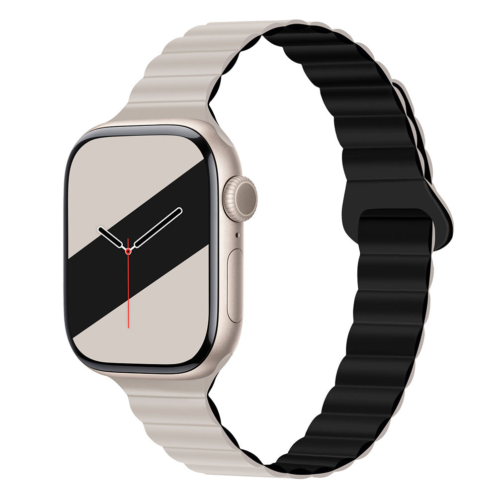 iBandGear Slim Magnetic Silicone Band for Apple Watch