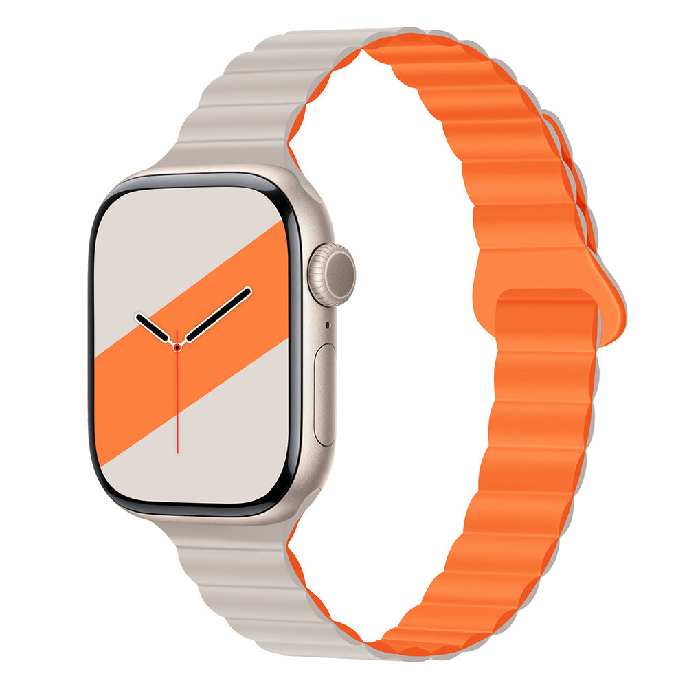 iBandGear Slim Magnetic Silicone Band for Apple Watch