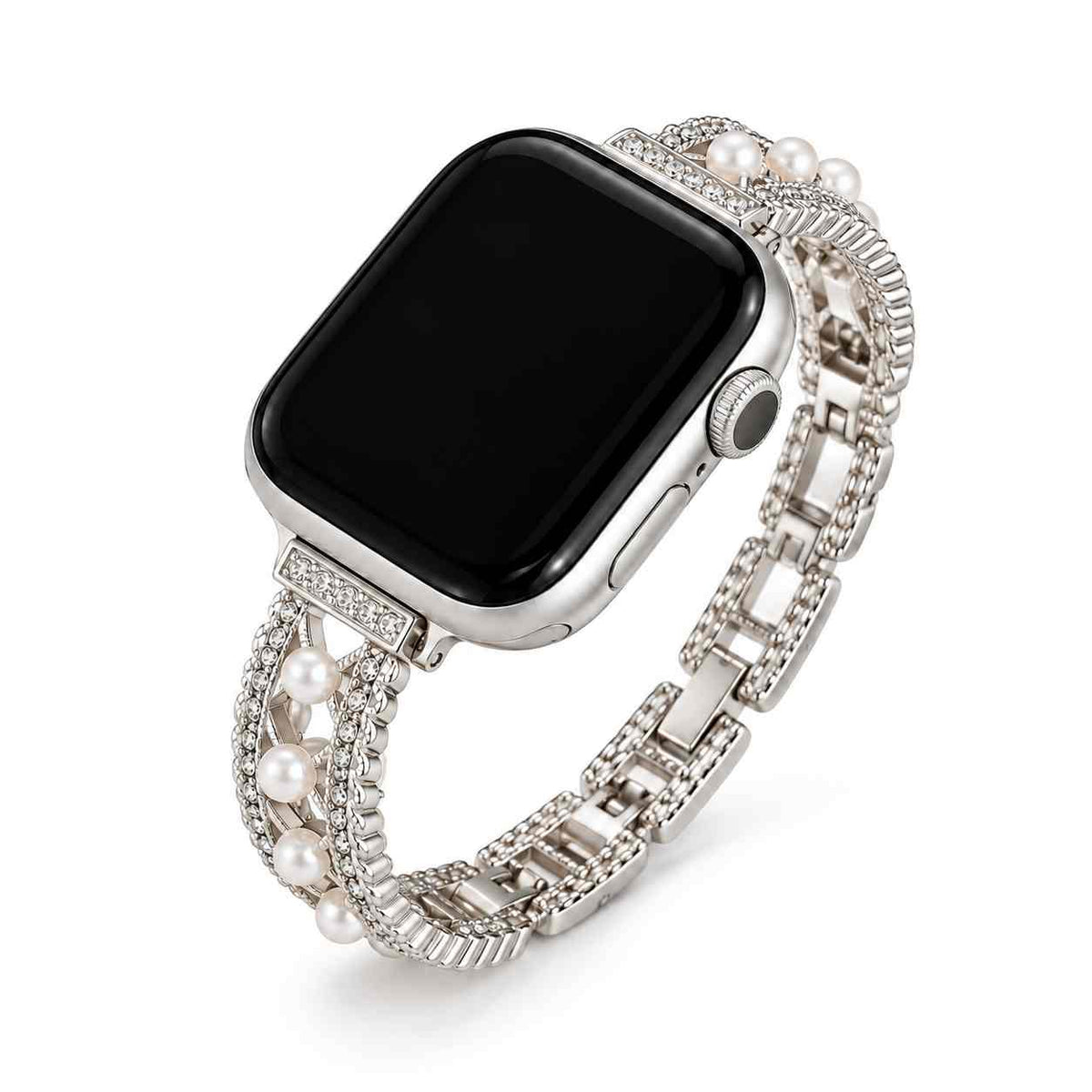 iBandGear Pearl Lace Jewelry Band for Apple Watch - Starlight