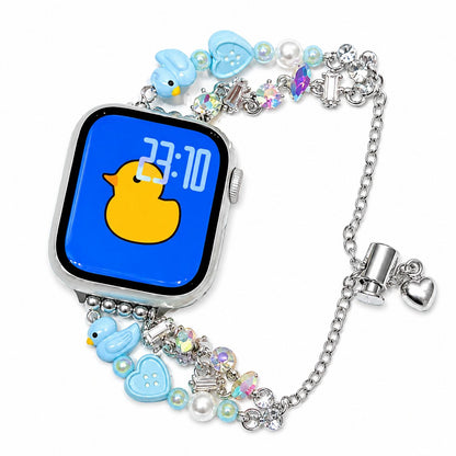 iBandGear Playful Charm Bracelet Band for Apple Watch - Blue