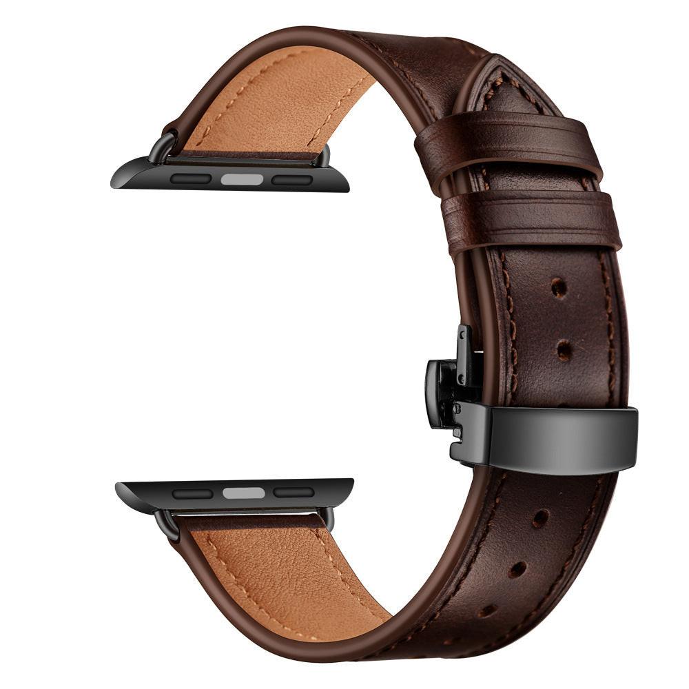 iBandGear Premium Leather Butterfly Clasp Band for Apple Watch - detail 19