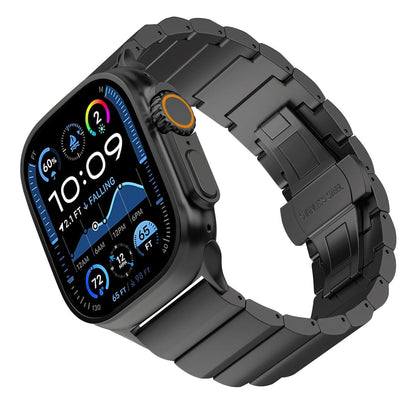 iBandGear Pure Titanium Bamboo-Link Band for Apple Watch - detail 6