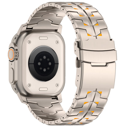 iBandGear Pure Titanium Safety Clasp Band for Apple Watch – 26mm Wide - detail 6