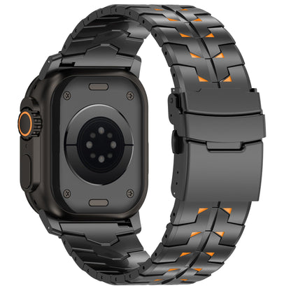 iBandGear Pure Titanium Safety Clasp Band for Apple Watch – 26mm Wide - detail 7