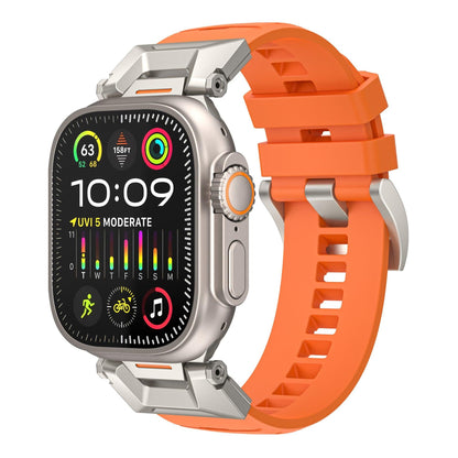iBandGear Rugged Fluoroelastomer Band for Apple Watch - Orange