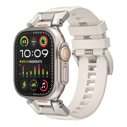 iBandGear Rugged Fluoroelastomer Band for Apple Watch - Starlight