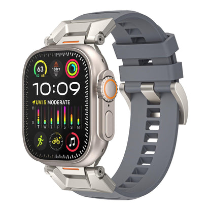 iBandGear Rugged Fluoroelastomer Band for Apple Watch - Gray