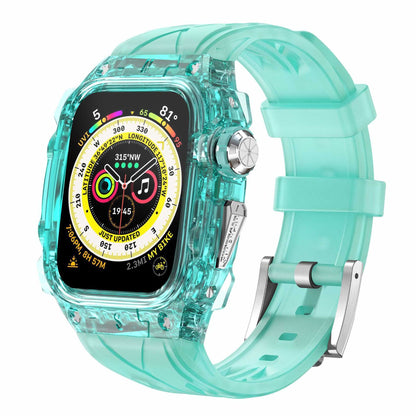 iBandGear Rugged Integrated Case Sport Band for Apple Watch - Light Blue