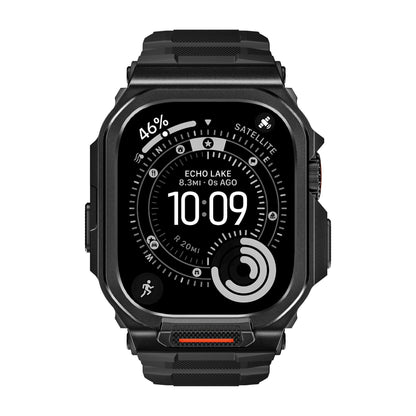 iBandGear Rugged Silicone Band with Metal Case Combo for Apple Watch - detail 9