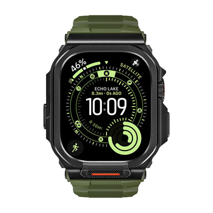 iBandGear Rugged Silicone Band with Metal Case Combo for Apple Watch - detail 10